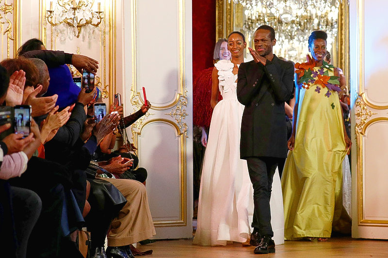 African style makes debut at Paris Haute Couture week